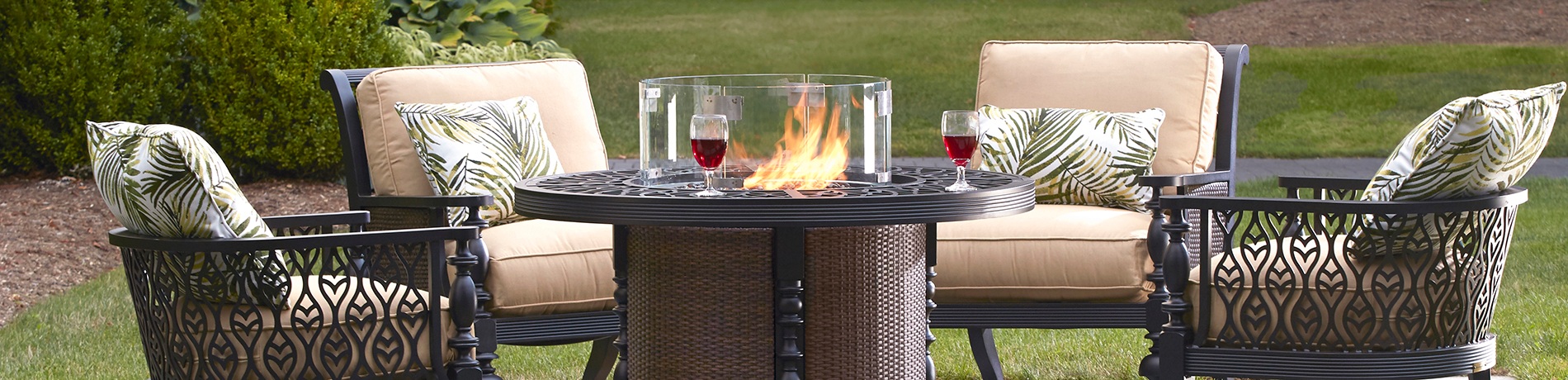 Bar, Fire Pits, and Accessories